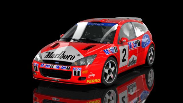 WRC Ford Focus RS 2001 для Assetto Corsa