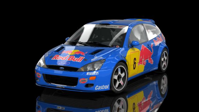 WRC Ford Focus RS 2001 для Assetto Corsa