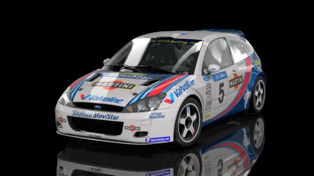 WRC Ford Focus RS 2001 для Assetto Corsa