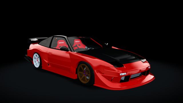 Nissan 180SX gp MadZ для Assetto Corsa