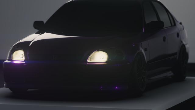 Honda Civic Sedan 99’ | Prvvy Spec for Assetto Corsa