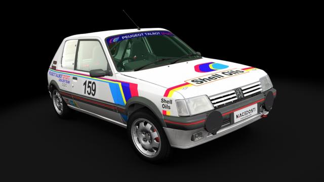 LM - Peugeot 205 for Assetto Corsa