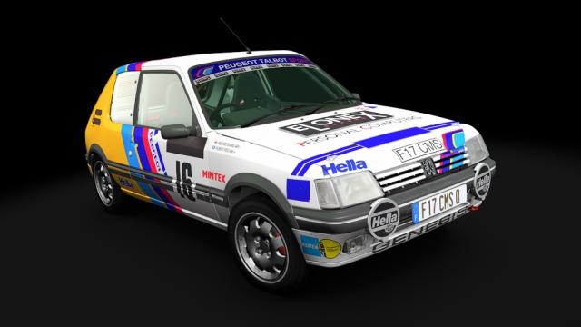 LM - Peugeot 205 for Assetto Corsa