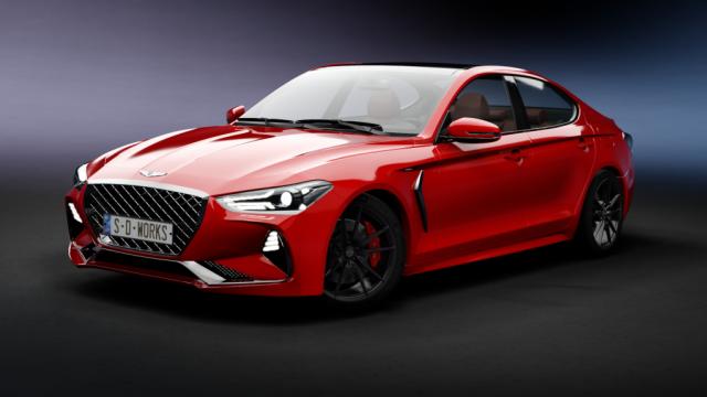 SDW Genesis G70 3.3T для Assetto Corsa