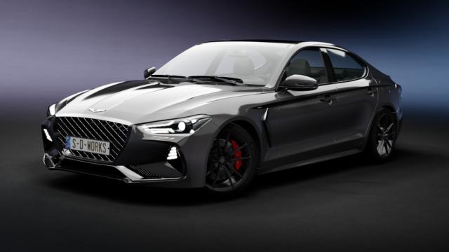SDW Genesis G70 3.3T для Assetto Corsa