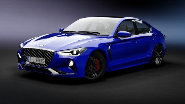 SDW Genesis G70 3.3T для Assetto Corsa