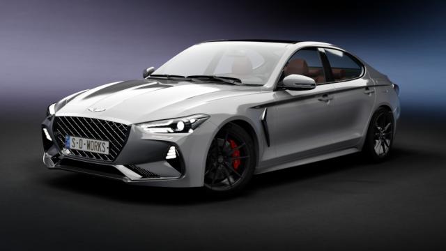 SDW Genesis G70 3.3T для Assetto Corsa