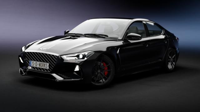 SDW Genesis G70 3.3T для Assetto Corsa