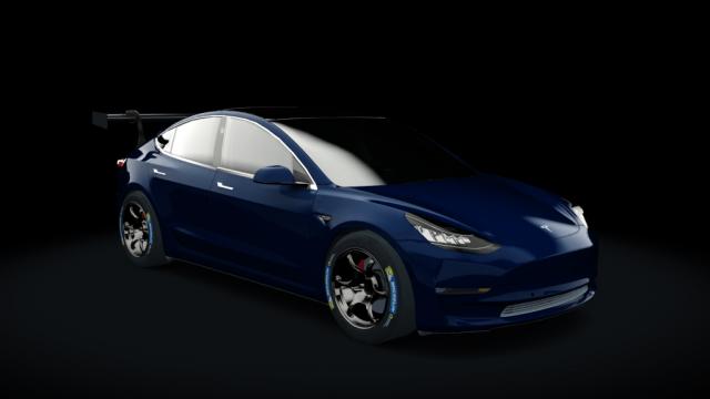 Tesla Model 3 Plaid для Assetto Corsa
