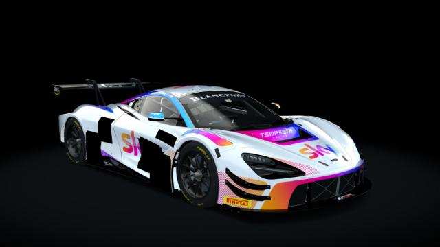 McLaren 720S GT3 EVO SPRINT для Assetto Corsa