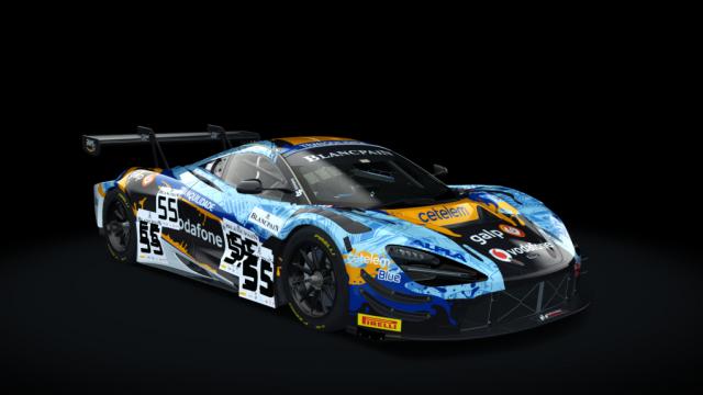 McLaren 720S GT3 EVO SPRINT для Assetto Corsa