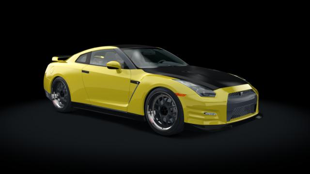 Nissan GT-R R35 BBS CE для Assetto Corsa