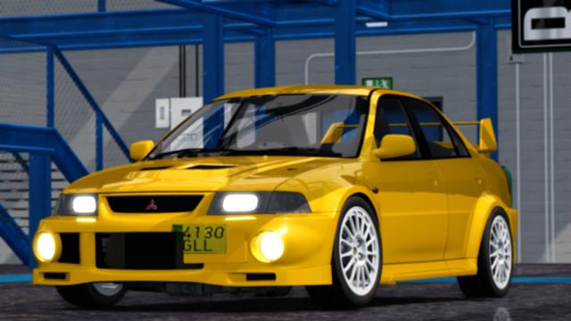 TNT Mitsubishi Lancer Evolution VI GSR for Assetto Corsa
