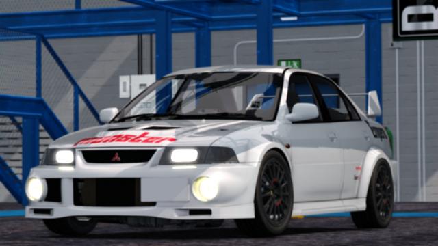 TNT Mitsubishi Lancer Evolution VI GSR for Assetto Corsa