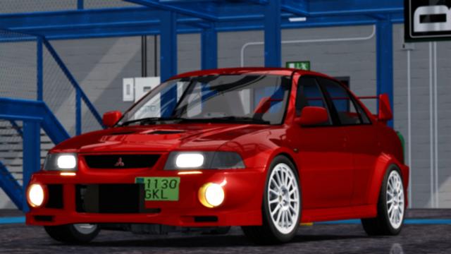 TNT Mitsubishi Lancer Evolution VI GSR for Assetto Corsa