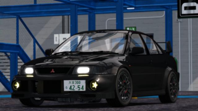 TNT Mitsubishi Lancer Evolution VI GSR for Assetto Corsa
