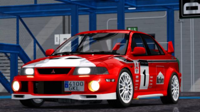 TNT Mitsubishi Lancer Evolution VI GSR for Assetto Corsa