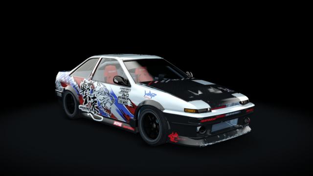 Toyota Corolla AE86 Coupe для Assetto Corsa