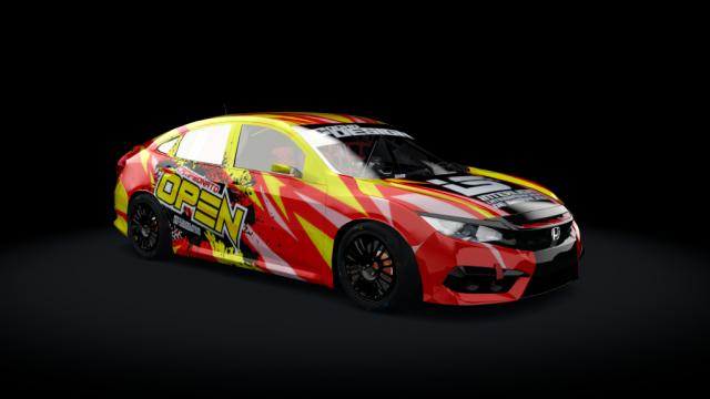 Honda New Civic TNC3 для Assetto Corsa