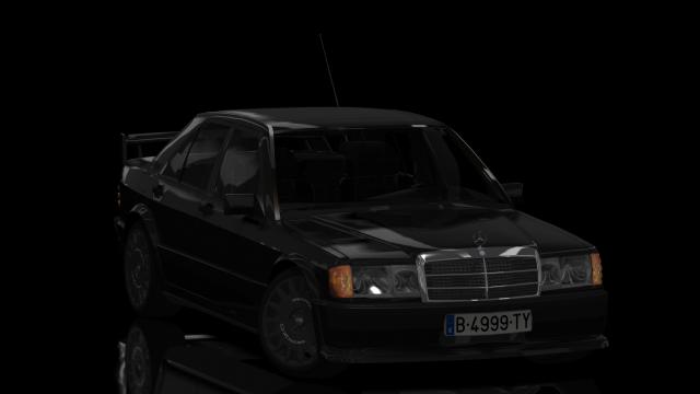 Mercedes-Benz 190E EVO I Street для Assetto Corsa