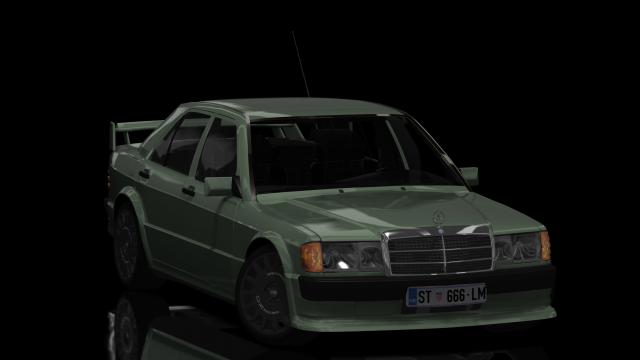 Mercedes-Benz 190E EVO I Street для Assetto Corsa