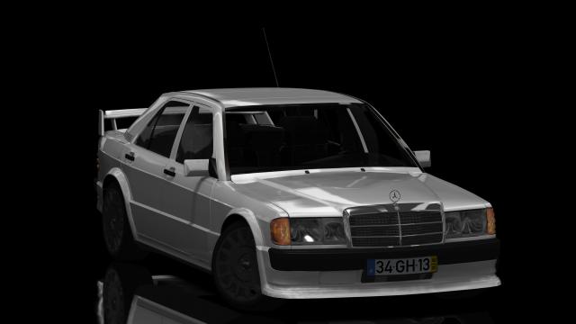 Mercedes-Benz 190E EVO I Street для Assetto Corsa