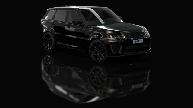 UK Street Mods - Range Rover SVR 2018 для Assetto Corsa