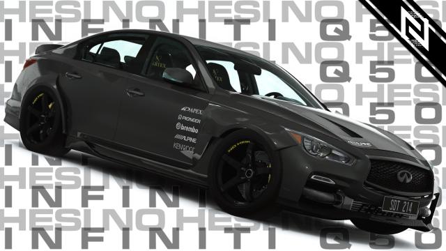 Infiniti Q50 | No Hesi Spec для Assetto Corsa
