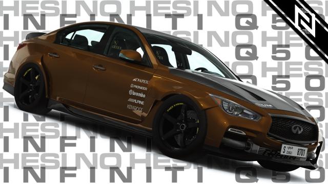 Infiniti Q50 | No Hesi Spec для Assetto Corsa