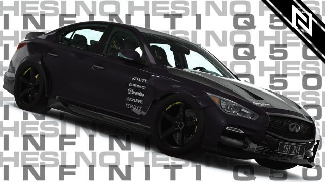 Infiniti Q50 | No Hesi Spec для Assetto Corsa