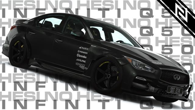 Infiniti Q50 | No Hesi Spec для Assetto Corsa