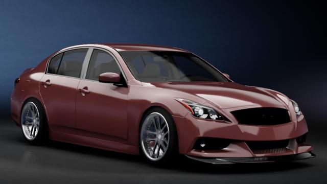 Team Effort Infiniti G37 Sedan для Assetto Corsa