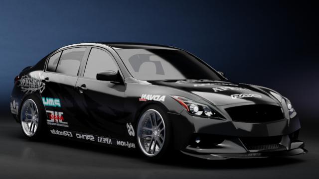 Team Effort Infiniti G37 Sedan для Assetto Corsa