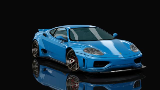 Ferrari 360 LBW для Assetto Corsa
