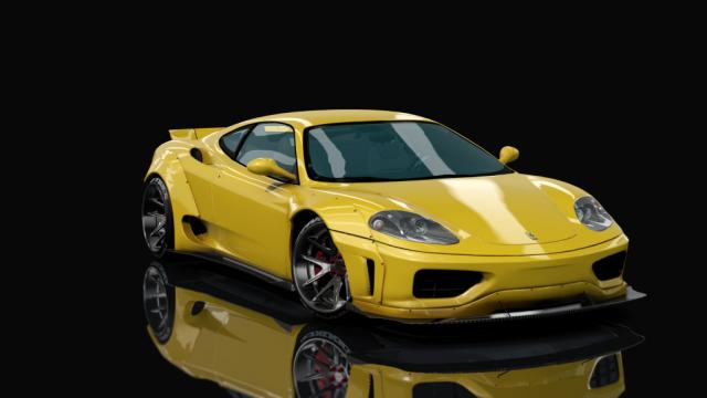 Ferrari 360 LBW для Assetto Corsa