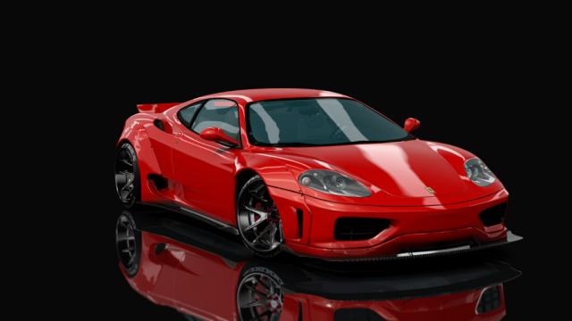 Ferrari 360 LBW для Assetto Corsa