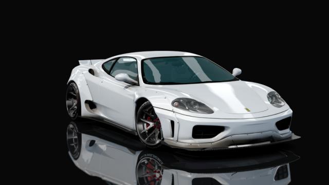 Ferrari 360 LBW для Assetto Corsa