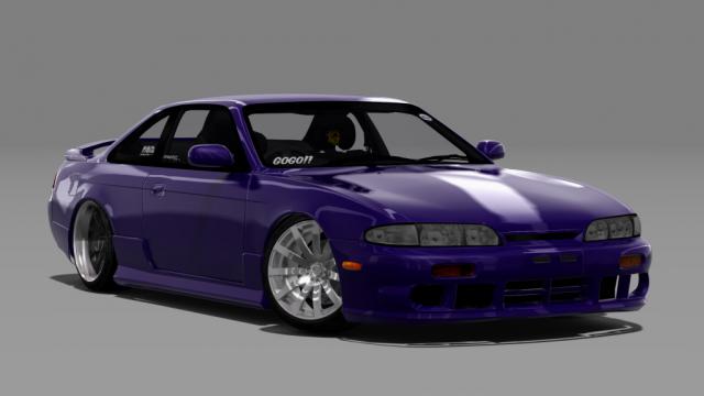 Nissan 240sx Zenki Team Effort для Assetto Corsa