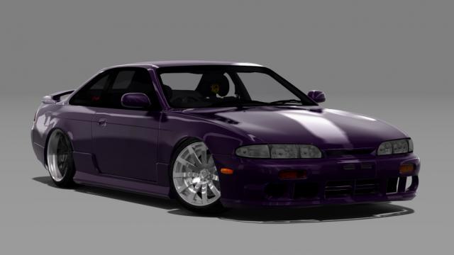 Nissan 240sx Zenki Team Effort для Assetto Corsa