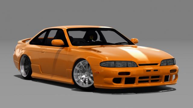 Nissan 240sx Zenki Team Effort для Assetto Corsa