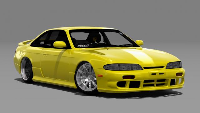 Nissan 240sx Zenki Team Effort для Assetto Corsa