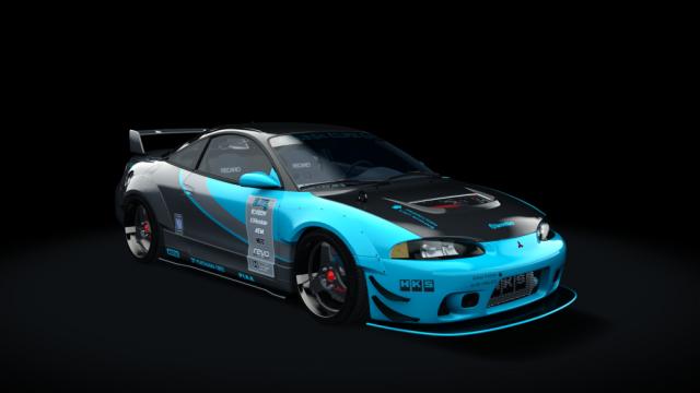 LKSpec. Mitsubishi Eclipse Elite V2 для Assetto Corsa