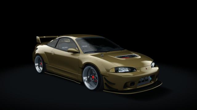 LKSpec. Mitsubishi Eclipse Elite V2 для Assetto Corsa