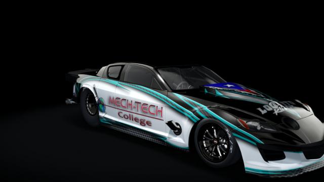 Mazda - RX8 Dragster для Assetto Corsa