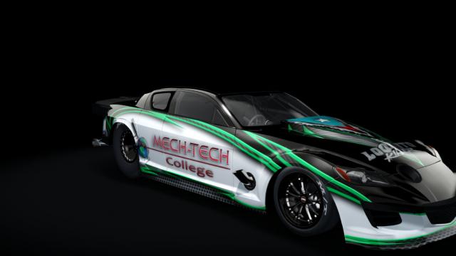 Mazda - RX8 Dragster для Assetto Corsa