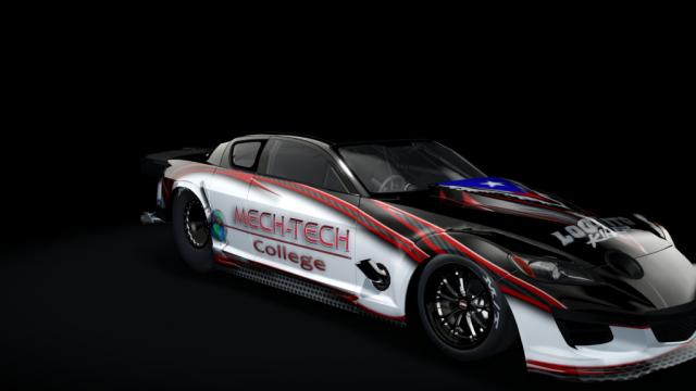 Mazda - RX8 Dragster для Assetto Corsa