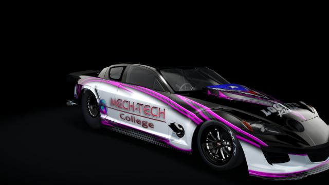 Mazda - RX8 Dragster для Assetto Corsa