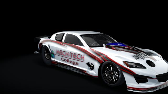 Mazda - RX8 Dragster для Assetto Corsa
