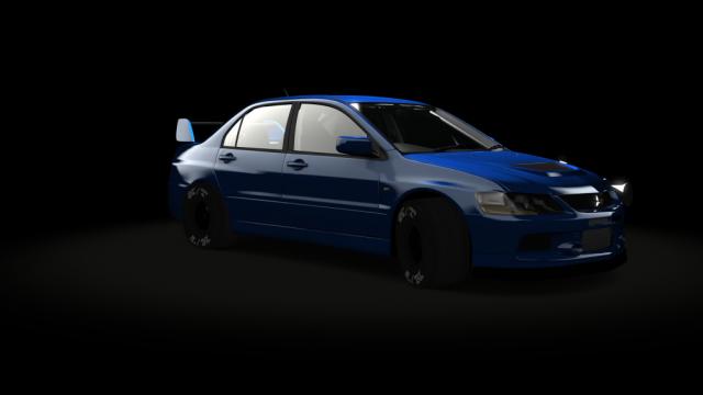 Mitsubishi EVO IX AJP Street для Assetto Corsa