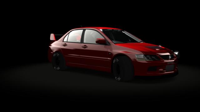 Mitsubishi EVO IX AJP Street для Assetto Corsa